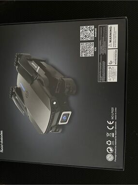 Foldable Black Camera Drone with HD Gimbal Camera - Unknown Brand
